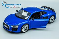 XE MÔ HÌNH AUDI R8 PLUS 1:24 MAISTO (XANH)