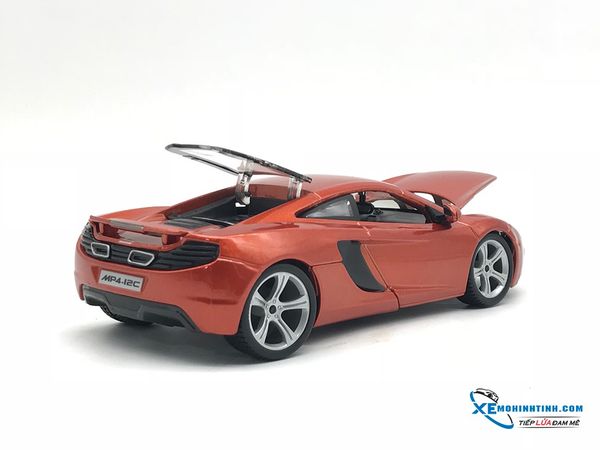 Xe Mô Hình Mclaren 12C 1:24 Bburago ( Cam )