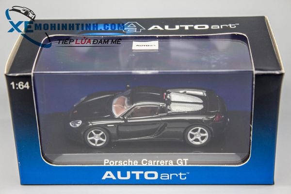 Xe Mô Hình Porsche Carrera Gt 1:64 Autoart (Đen)