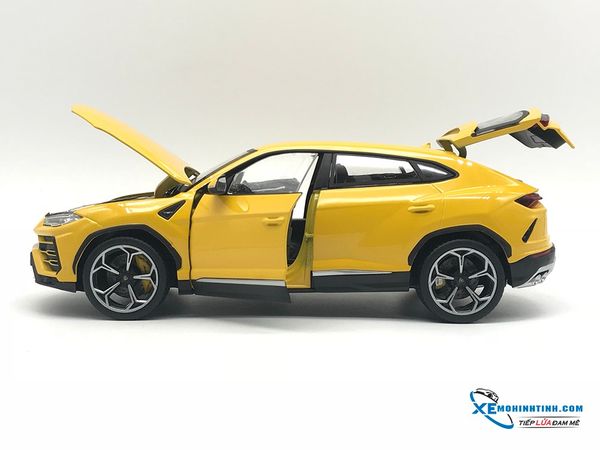 Xe Mô Hình Lamborghini URUS 1:18 BBurago ( Vàng )