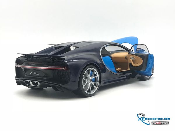 Bugatti Chiron 2016 1:18 Gtautos ( Xanh Dương )