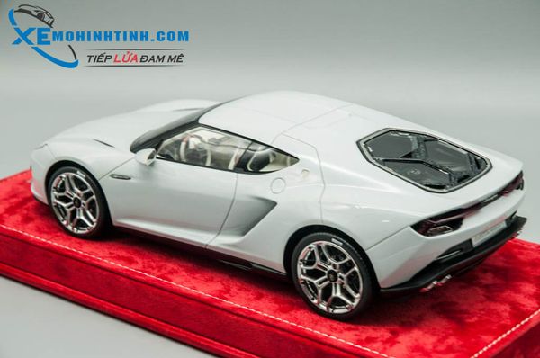 Xe Mô Hình Lamborghini Asterion 1:18 Mr (Trắng)