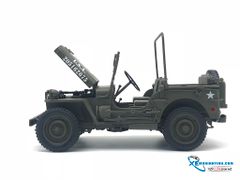 18055B MH WELLY FX JEEP 1941 WILLYS MB 1:18 (QUÂN ĐỘI)