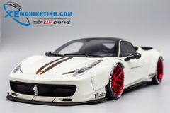 XE MÔ HÌNH FERRARI 458 LB PERFORMANCE 1:18 AGU (TRẮNG)