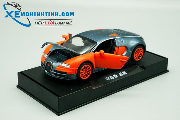 Xe Mô Hình Bugatti Super Sport 1:32 Double Horses (Cam)