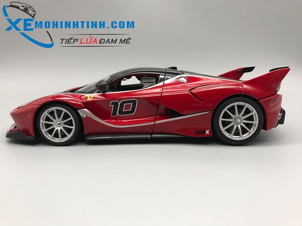 XE MÔ HÌNH FERRARI FXX K 1:18 BBURAGO (ĐỎ)