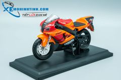 XE MÔ HÌNH YAMAHA YZF-R7 1:18 MAISTO (ĐỎ CAM)