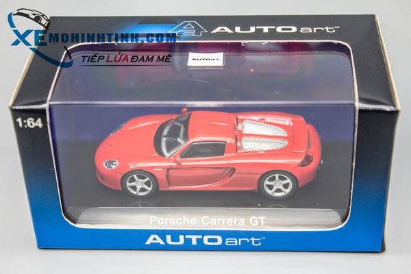 Xe Mô Hình Porsche Carrera Gt 1:64 Autoart (Đỏ)