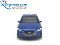 HỘP XE MÔ HÌNH Hyundai Elantra WELLY 1:36 (Xanh)