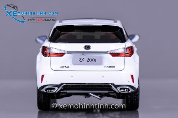 Xe Mô Hình Lexus Rx200T 1:18 Dealer (Trắng)