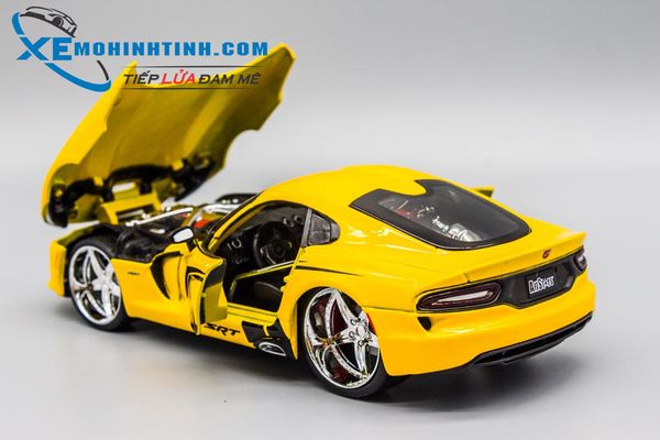 Xe Mô Hình Dodge Srt Viper Gts 2013 1:24 Maisto (Vàng)