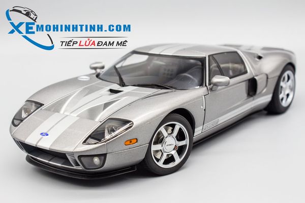 Xe Mô Hình Ford Gt 2004 1:18 Autoart (Bạc)