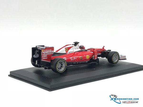 18-46802A MH BBURAGO 2016 FERRARI F1 SF15-T NO.7 K.RAIKKONEN 1:32 (ĐỎ)