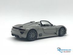 24031G MH WELLY FX PORSCHE 918 SPYDER 1:24 (XÁM MUI CỨNG )