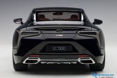 XE MÔ HÌNH LEXUS LC 500 (BLACK/DARK ROSE INTERIOR) 1/18 AUTOART