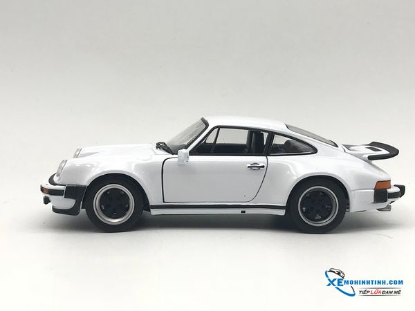Porsche 911R Turo WELLY 1:24 (Trắng)
