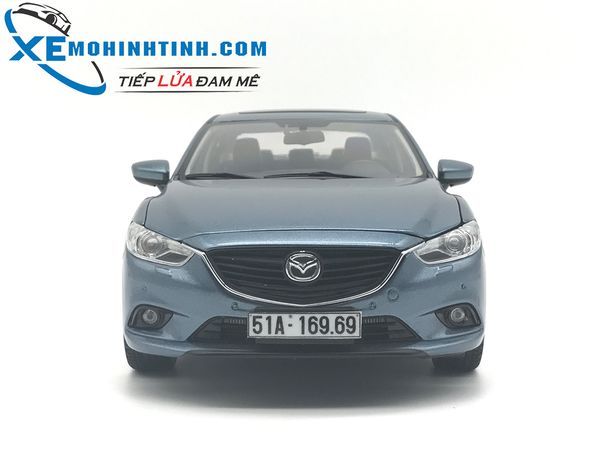 Xe Mô Hình Mazda 6 2014 1:18 Paudi (Xanh)