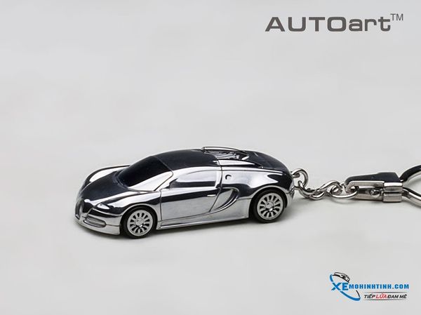 ''1/87 BUGATTI VEYRON KEYCHAIN (ALUMINUM CASTING) ''