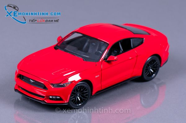 XE MÔ HÌNH FORD MUSTANG 2015 1:18 MAISTO (ĐỎ)