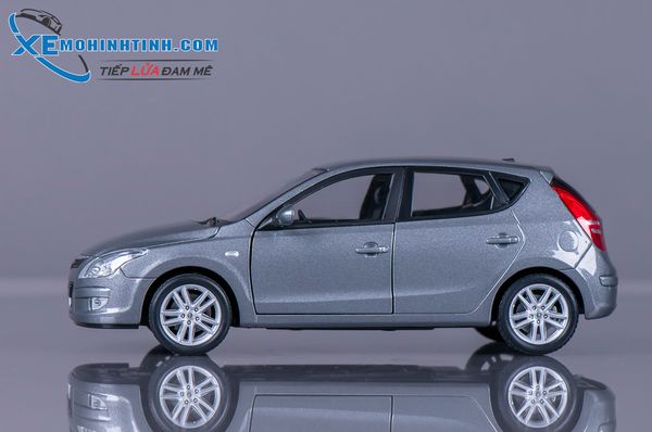 Xe Mô Hình Hyundai I30 1:24 Welly (Xám)