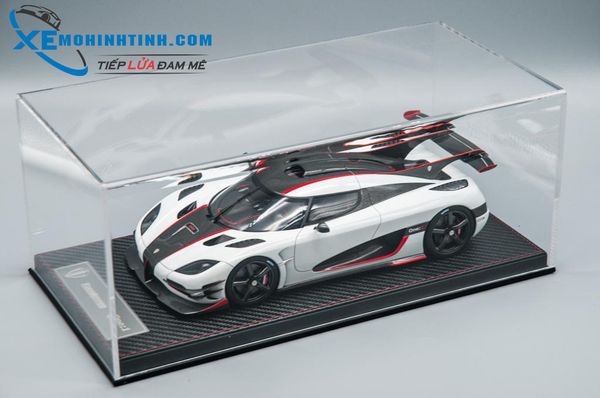 Xe Mô Hình Koenigsegg One:1 1:18 Frontiart ( Trắng )