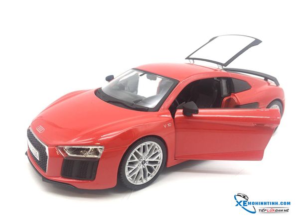 Xe Mô Hình Audi R8 V10 Plus 1:24 Maisto (Đỏ)