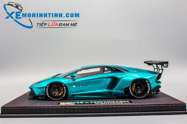 Xe Mô Hình Lamborghini Aventador Lb 1:18 Resin (Xanh)