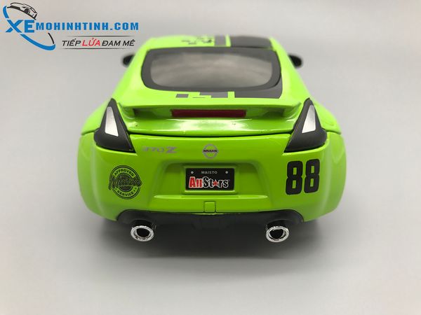 Xe Mô Hình Nissan 370Z 2009 1:24 Maisto (Xanh)