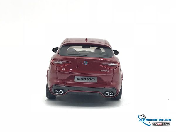 Xe Mô Hình Alfa Romeo Stelvio 1:24 Bburago ( Đỏ Đô )