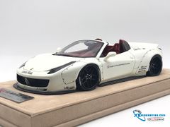 Ferrari 458 LB Roadster Liberty Walk 1:18 (Trắng)