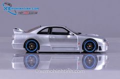 Xe Mô Hình Nismo Gtr-Lm R33 1:18 Otto (Bạc)