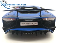 1/18 LAMBORGHINI AVENTADOR LP750-4 SV (BLU LEMANS/BLUE)