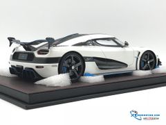 MH 1:18 FRONTIART KOENIGSEGG AGERA RS1 (TRẮNG)