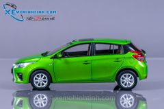 XE MÔ HÌNH TOYOTA YARIS 1:18 PAUDI (XANH LÁ)