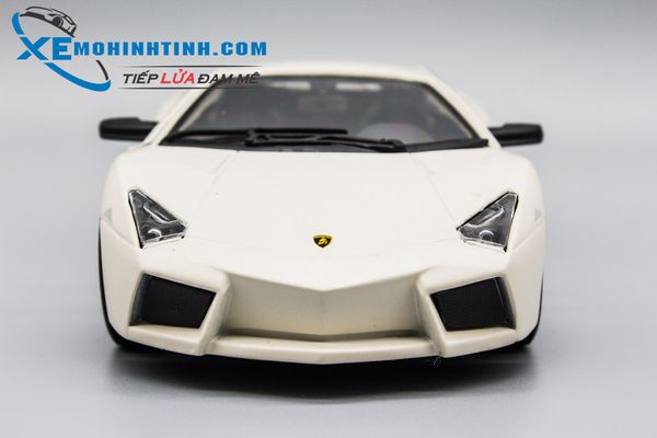 Xe Mô Hình Lamborghini Reventon 1:24 Bburago (Trắng)