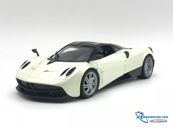 Xe Mô Hình Pagani Huayra 1:24 Welly ( Trắng )