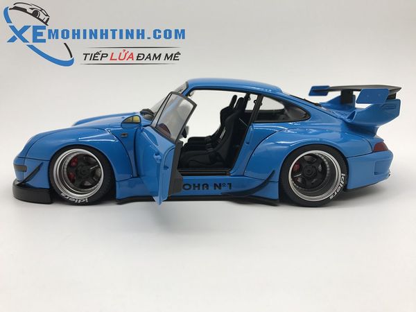 1/18 RWB 993 (BLUE/GUN GREY WHEELS)