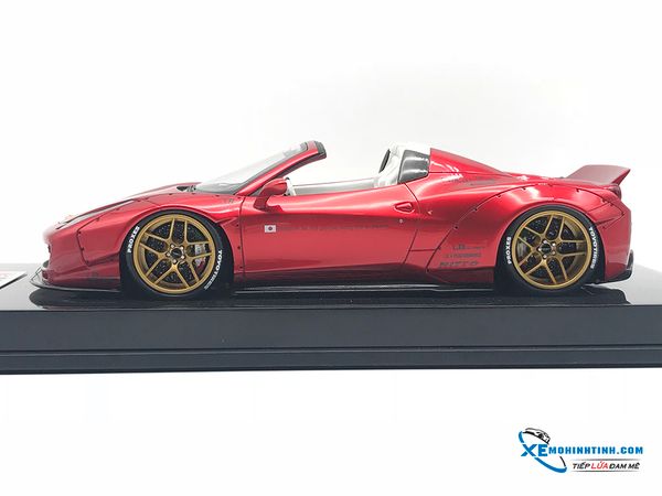 Ferrari 458 LB Roadster Liberty Walk 1:18 (Đỏ)