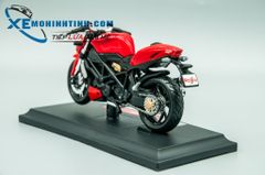 XE MÔ HÌNH DUCATI STREETFIGHTER 1:18 MAISTO (ĐỎ)