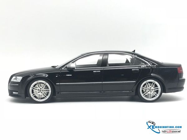 MÔ HÌNH AUDI S8 2008 Phantom Black 1/18