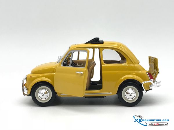 New Fiat 500 L Bburago 1:24 (Vàng)