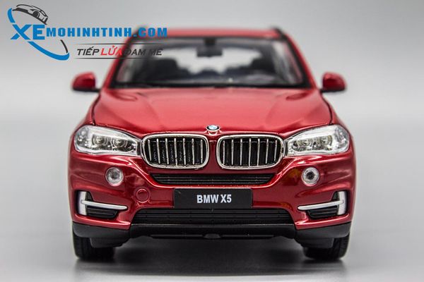 XE MÔ HÌNH BMW X5 1:24 WELLY (ĐỎ)