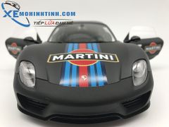 1/18 PORSCHE 918 SPYDER WEISSACH PACKAGE (BLACK/MARTINI LIVERY)