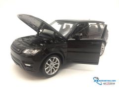 XE MÔ HÌNH RANGE ROVER SPORT 2014 1:24 WELLY (ĐEN)