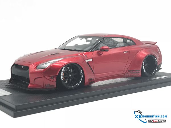 AGU007 MH 1:18 ONE MODEL NISSAN GTR R35 LB (ĐỎ)