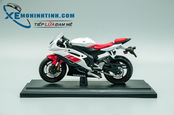 Xe Mô Hình Yamaha Fzf-R6 1:18 Maisto (Trắng)