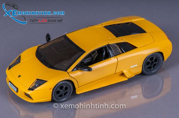 XE MÔ HÌNH LAMBORGHINI MURCIELAGO 1:24 WELLY (VÀNG)