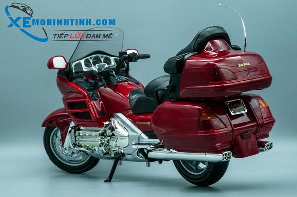 Xe Mô Hình Honda Goldwing 1:6 Motormax (Đỏ)