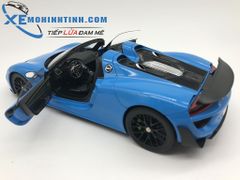 1/18 PORSCHE 918 SPYDER WEISSACH PACKAGE (RIVIERA BLUE)