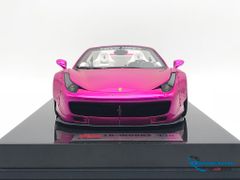 Ferrari 458 LB Roadster Liberty Walk 1:18 (Hồng)